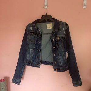 Cropped Jean Jacket
